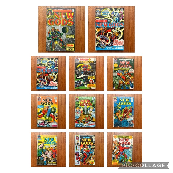 DC Comics Other - Lot of 11 DC Comics New Gods Comic Books No. 1 through 10